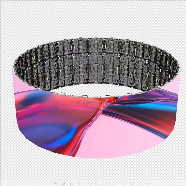 شاشة LED داخلية مرنة منحنية للإيجار 500XF LED خزانة مع شاشة GOB P2.6 P2.9 P3.91 LED