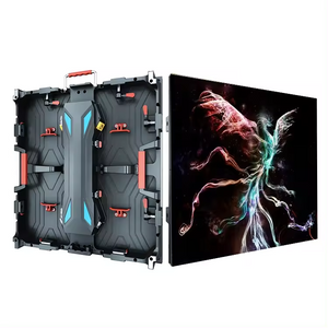 India 576x576 Die-casting alumínium szekrény LED panel kültéri P4.8 bérleti LED képernyőhöz 