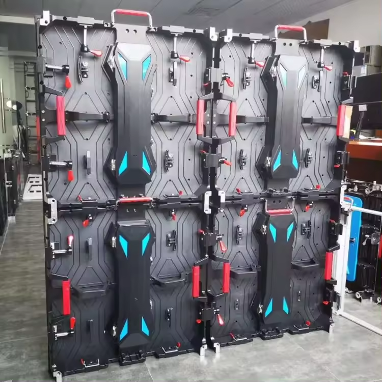 Indie 576x576 Panel LED z odlewanej ciśnieniowo aluminiowej szafki do zewnętrznego ekranu LED do wypożyczenia P4.8 